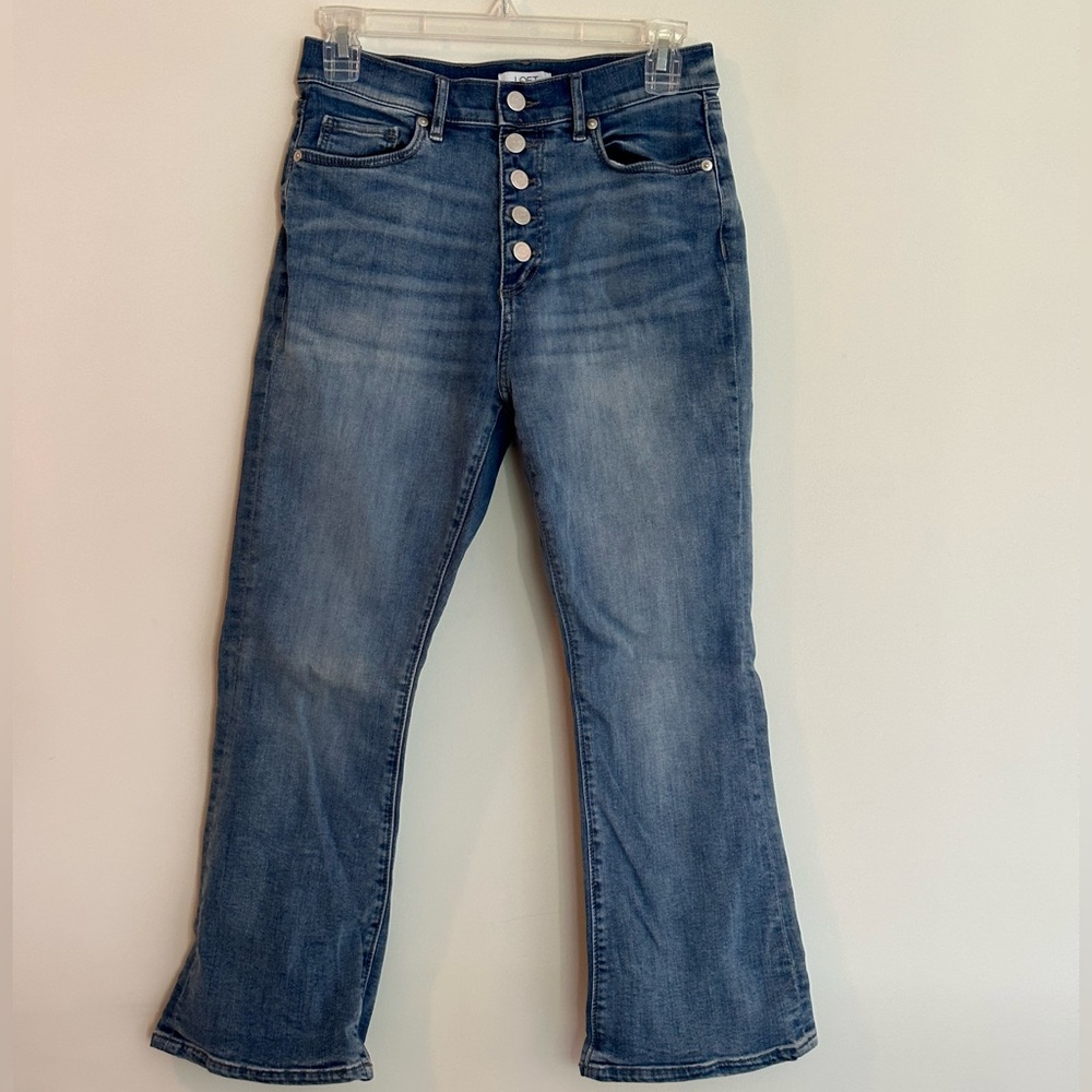 LOFT button-fly jeans